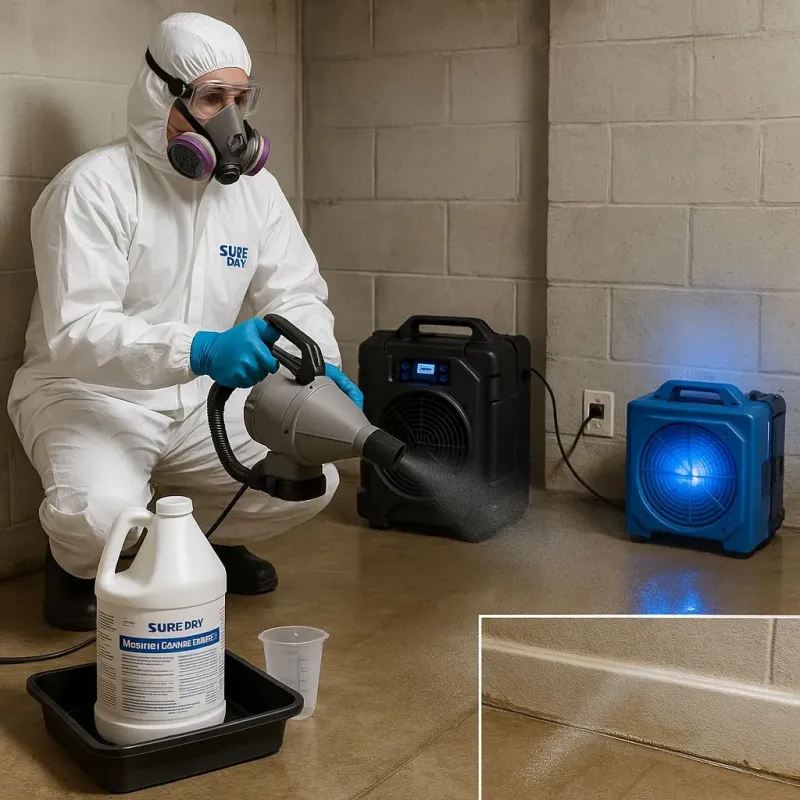 Sanitization and Odor Removal process in McLean County, IL