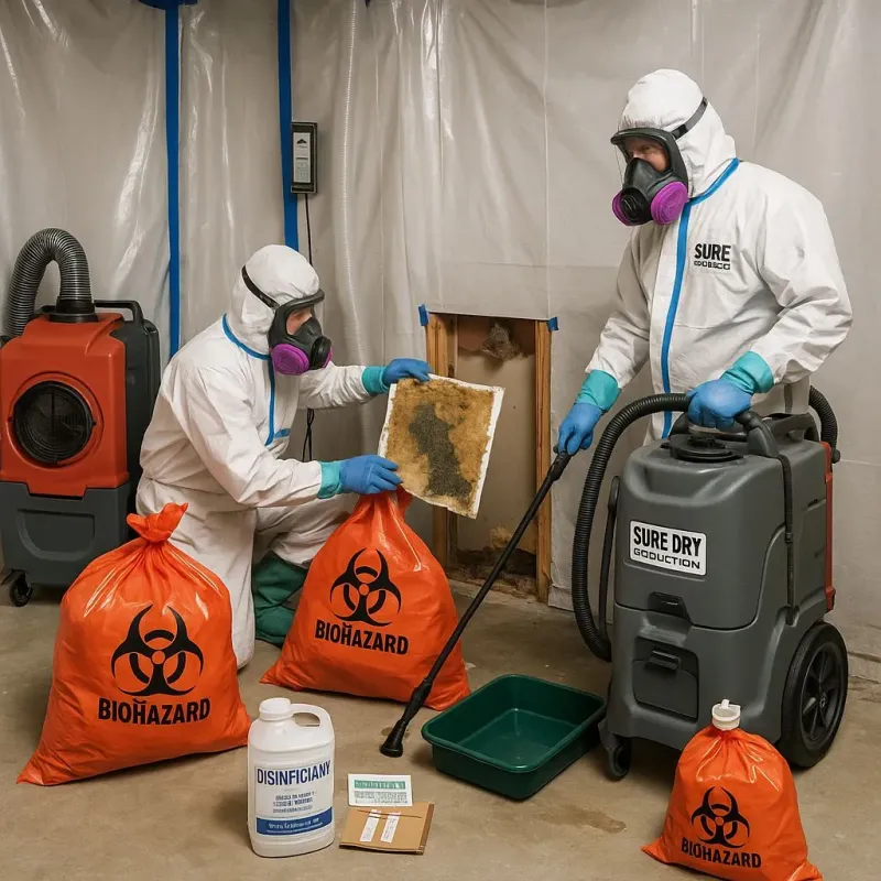 Contaminated Water Handling Protocols process in McLean County, IL