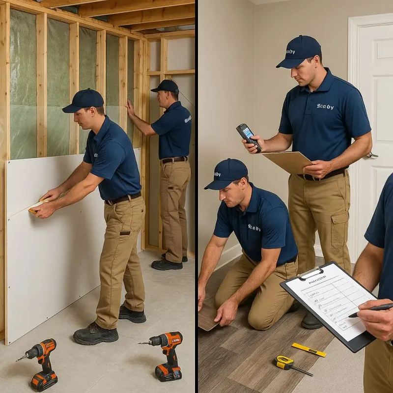 Repairs and Reconstruction process in McLean County, IL